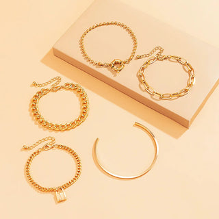 Modenco 5 Pieces Bracelets