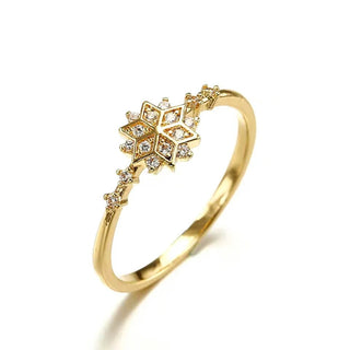 Modenco Yellow Gold  Diamond Ring