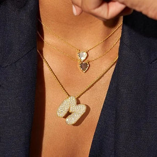 Modenco Letter Initial Necklace