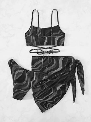 ModencoThree-Piece Swimsuit