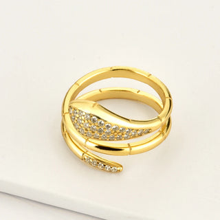 Modenco Gold Snake Rings